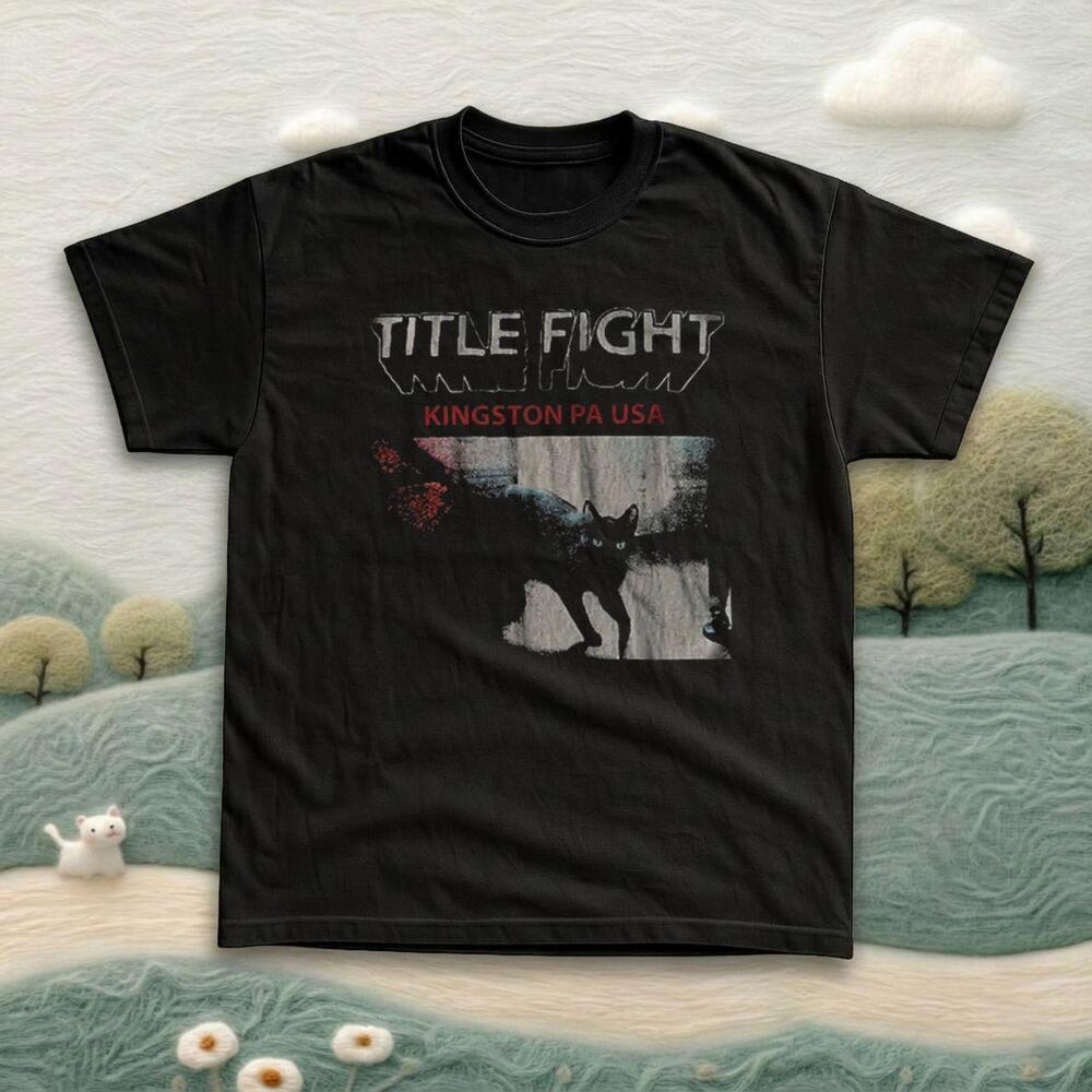 Title Fight Band Black Graphic Tee